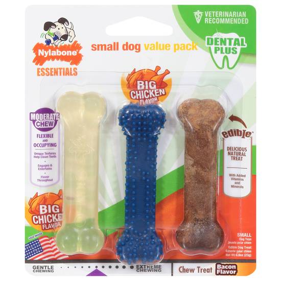 Nylabone Essentials Small Dog Value pack (1 ct)