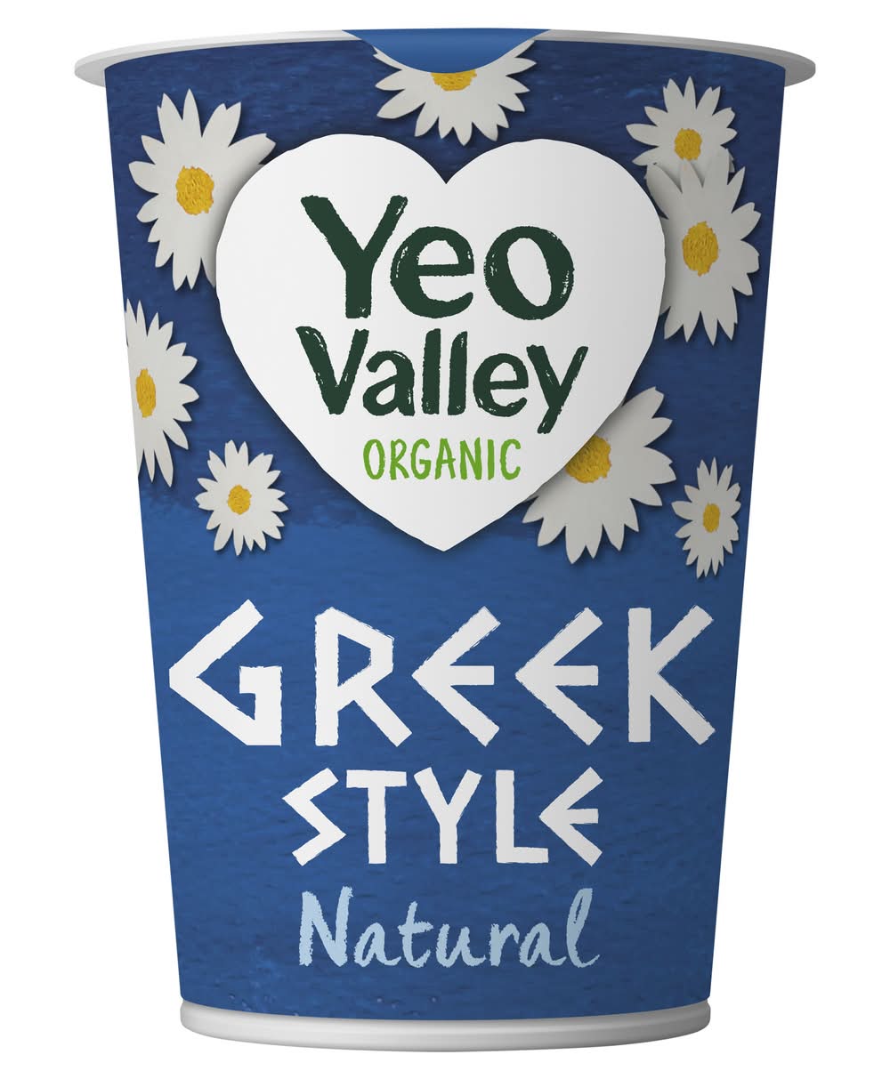Yeo Valley Organic Natural Greek Style Yogurt (450g)