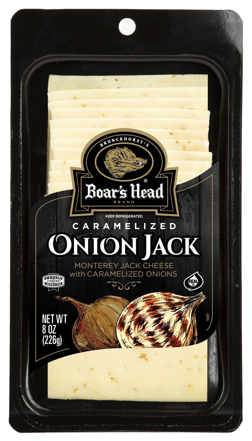 Boar's Head Caramelized Onion Jack Cheese (8 oz)