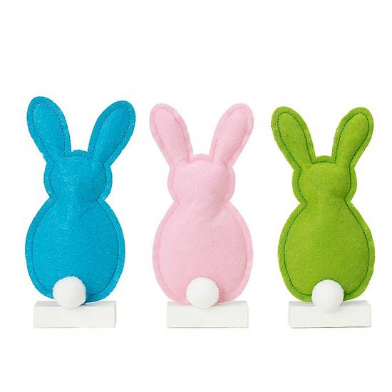 H for Happy™ Assorted Felt Bunny Table Sitter