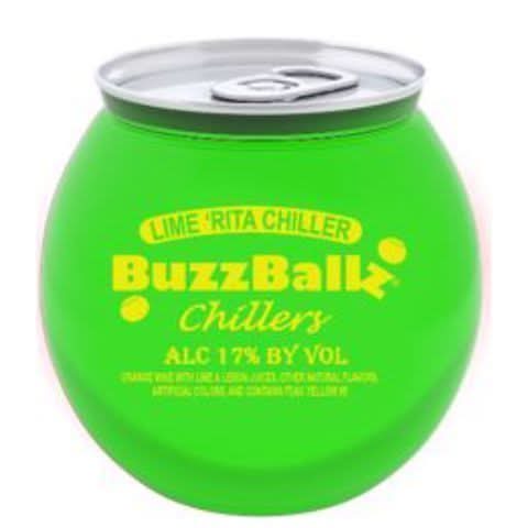 BuzzBallz Agave Wine Chiller Cocktail, Lime Rita (187 ml)