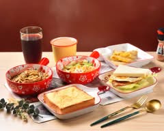 小兔粉漿蛋餅×吐司×鐵板麵