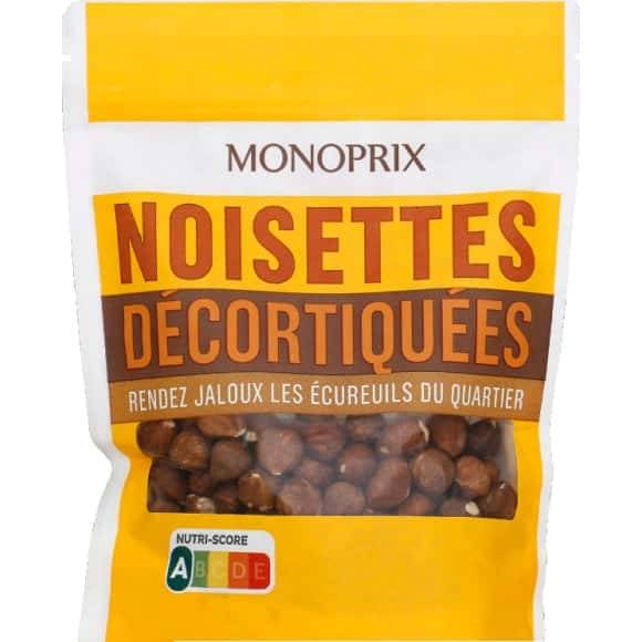 Monoprix Noisettes Decortiquees Le Paquet De 125G