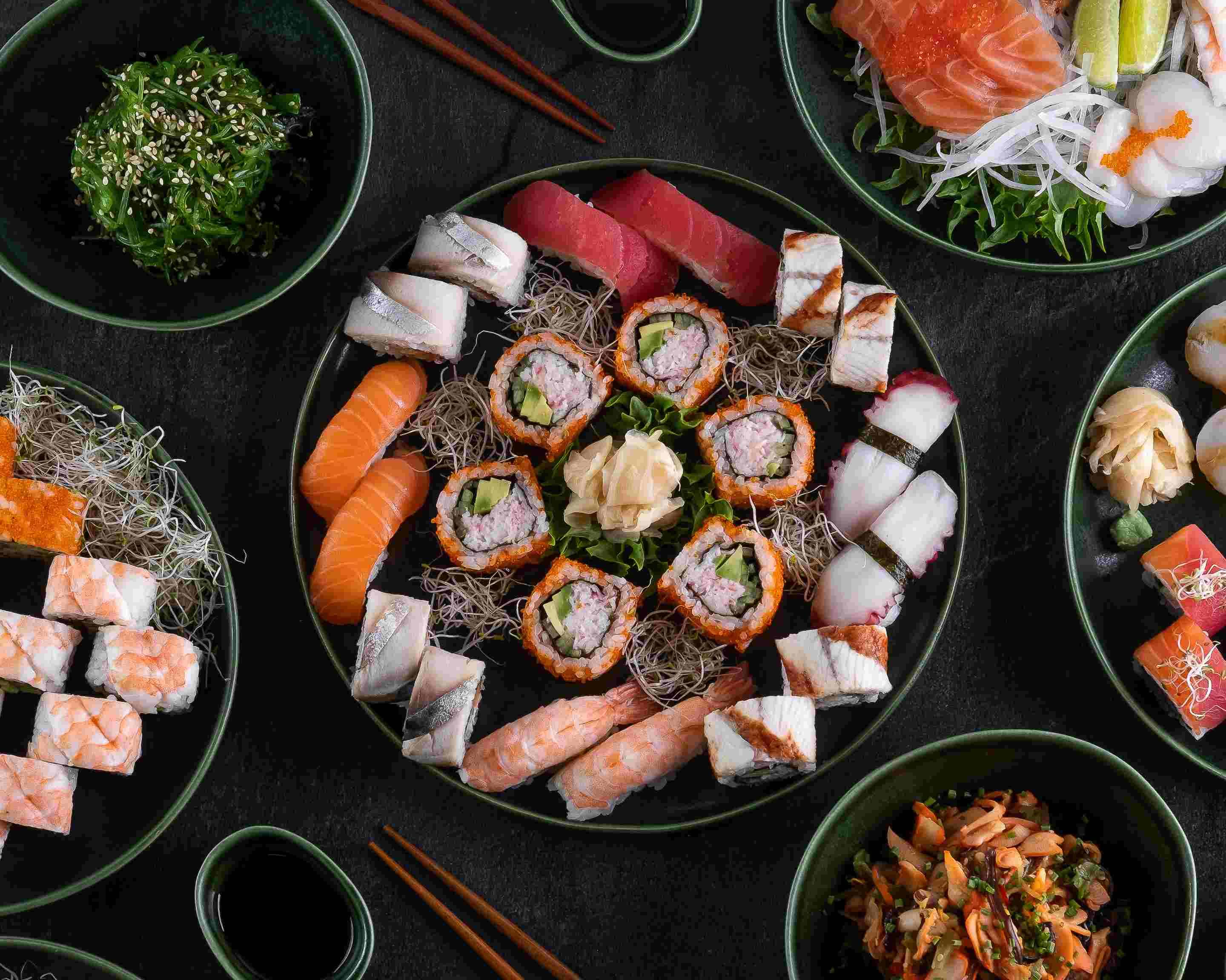 Sushi Plate Kiki II - Sushi Dinnerware Set - Sushi Plates - My