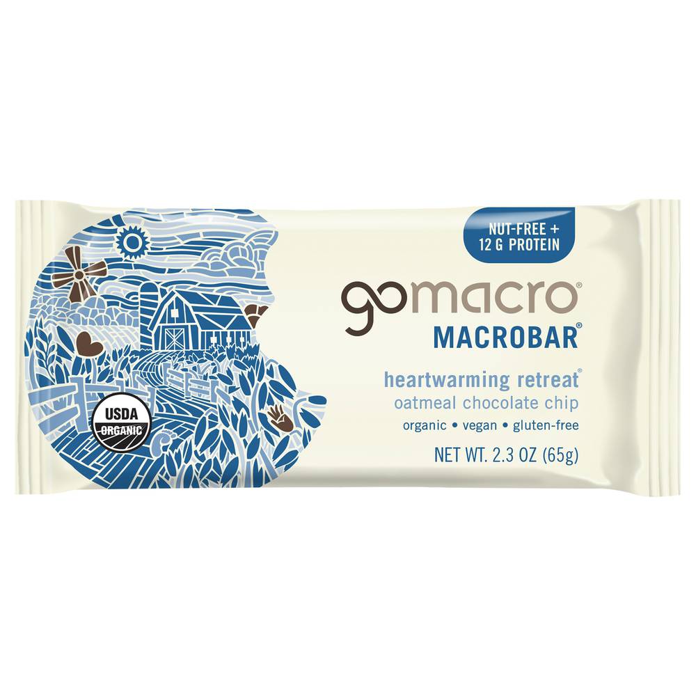 Gomacro Macrobar Organic Heartwarming Retreat (oatmeal chocolate chip)