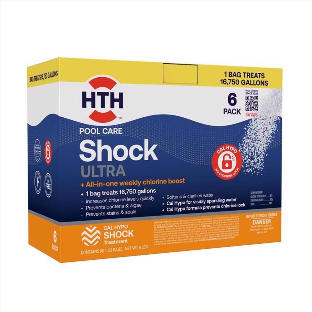Hth Pool Care Granule Shock Treatment 6 Lb