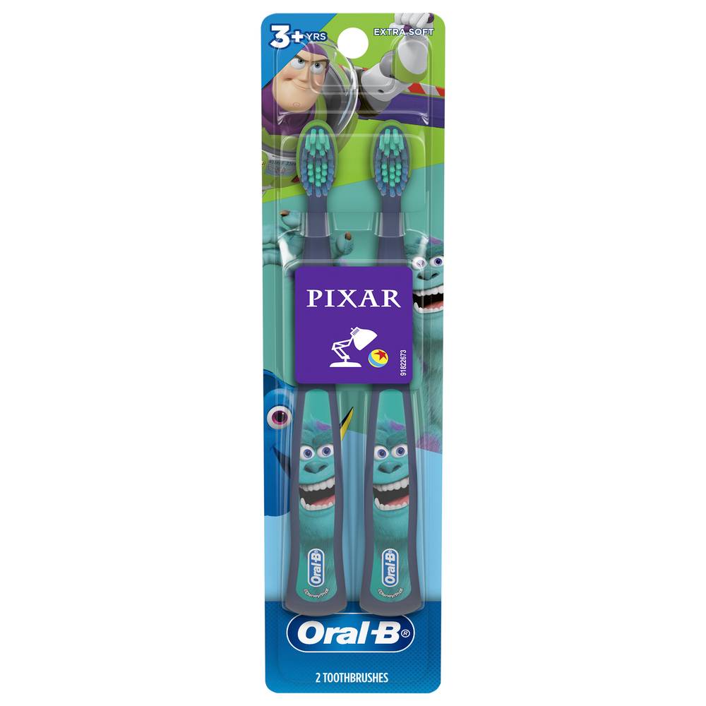 Oral-B Pixar Extra Soft Toothbrushes