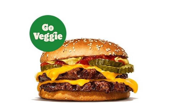 Veggie Double Cheeseburger XXL