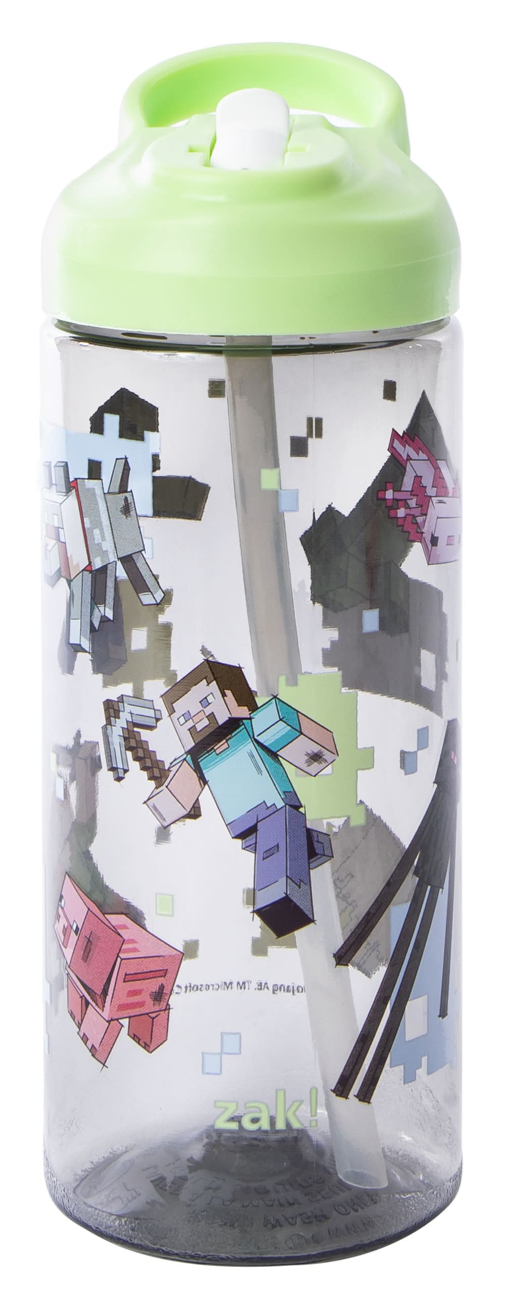 Licensed Kids Sipper Bottle 16.5oz Minecraft