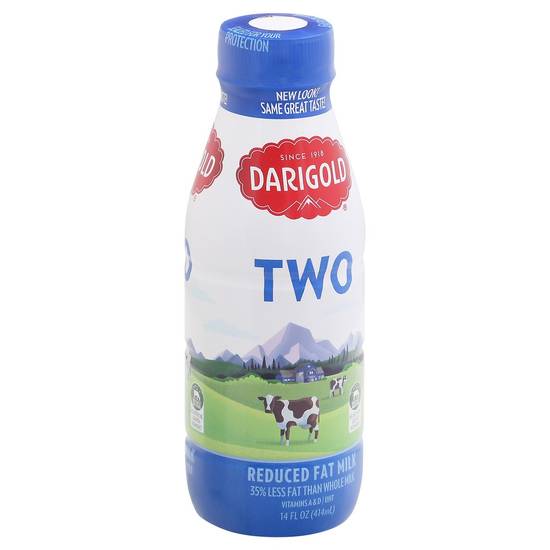 Darigold Milk Reduced Fat 2% Milkfat (14 oz)