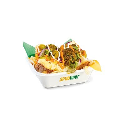 NEW Smashed Falafel Jacket Potato