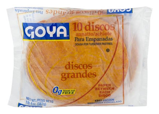 Goya Annatto Dough For Turnover Pastries