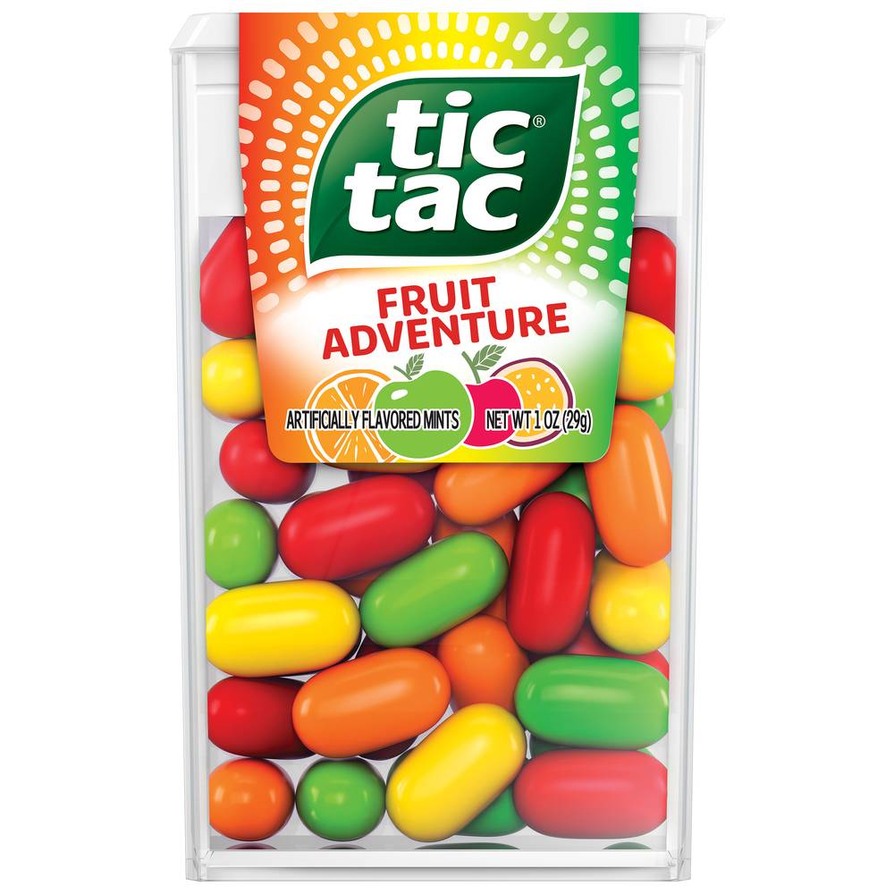 Tic Tac Fruit Adventure Flavor Mints (1 oz)