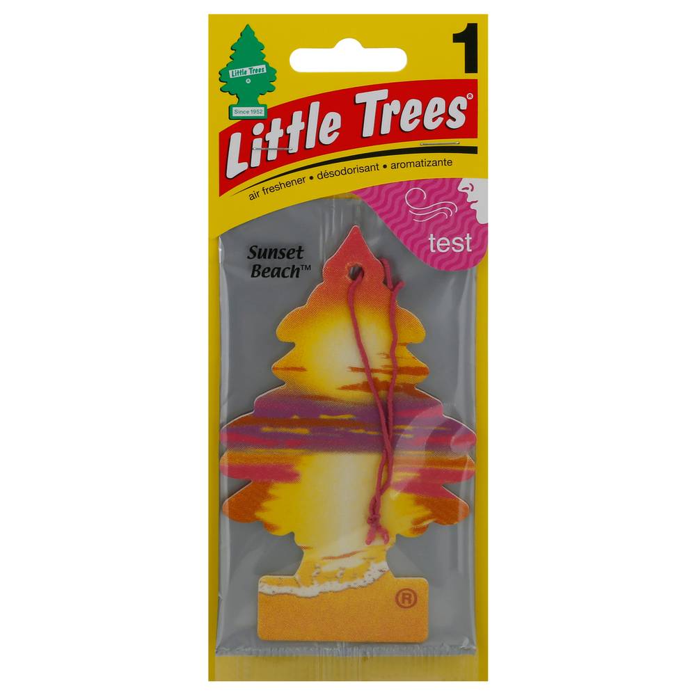 Little Trees Sunset Beach Air Freshener