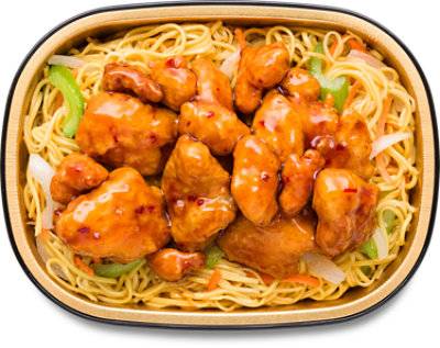 Lo Mein Crispy Honey Chicken Bowl - Ea