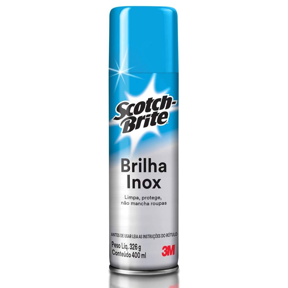 Scotch-brite brilha inox (400ml)