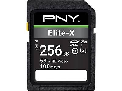 Pny Elite-X 256gb Sdxc Memory Card