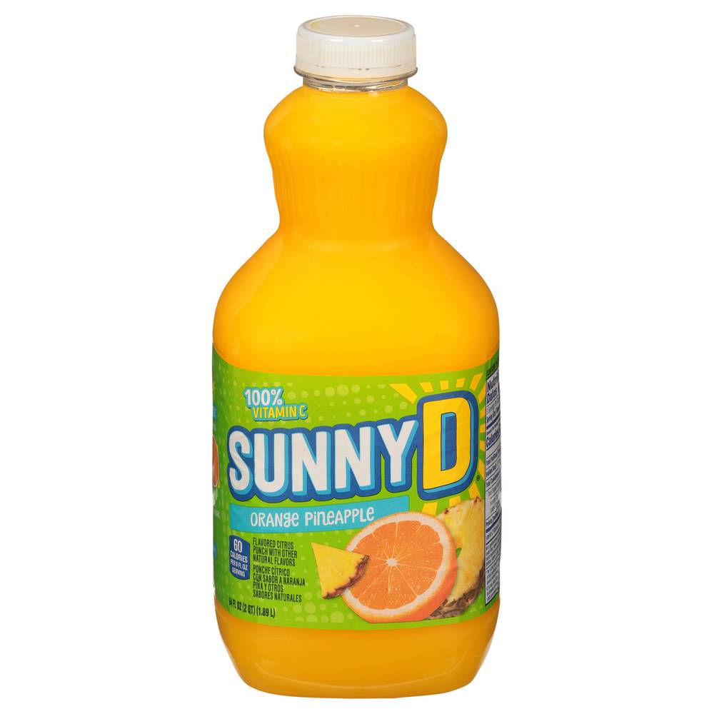 Sunny D Orange Pineapple Juice (64 fl oz)