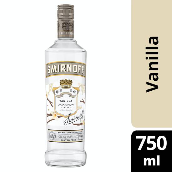 Smirnoff Vanilla Infused Vodka (750 ml)