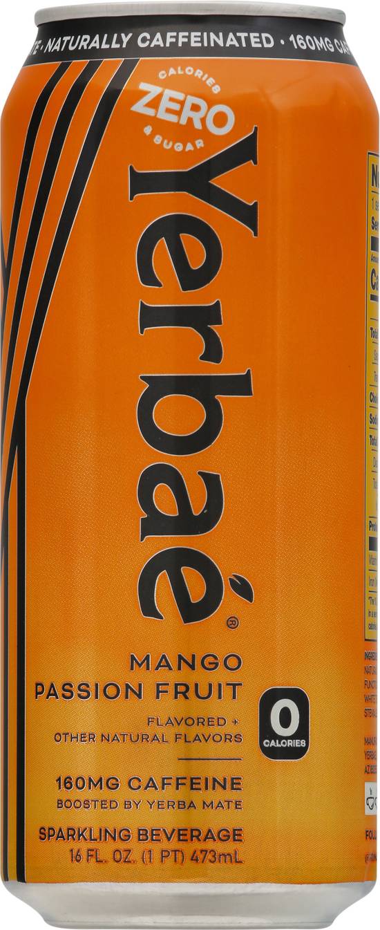 Yerbaé Sparkling Energy Drink (16 fl oz) (mango passion fruit )