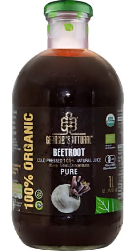 Georgia's Natural 100% Organic Beetroot Juice (1L)