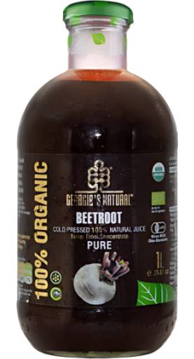 Georgia’S Natural Organic Cold Pressed Beetroot Juice 1L