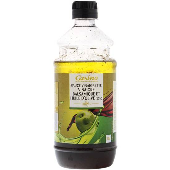 Casino sauce vinaigrette vinaigre balsamique et huile d'olive 50 cl