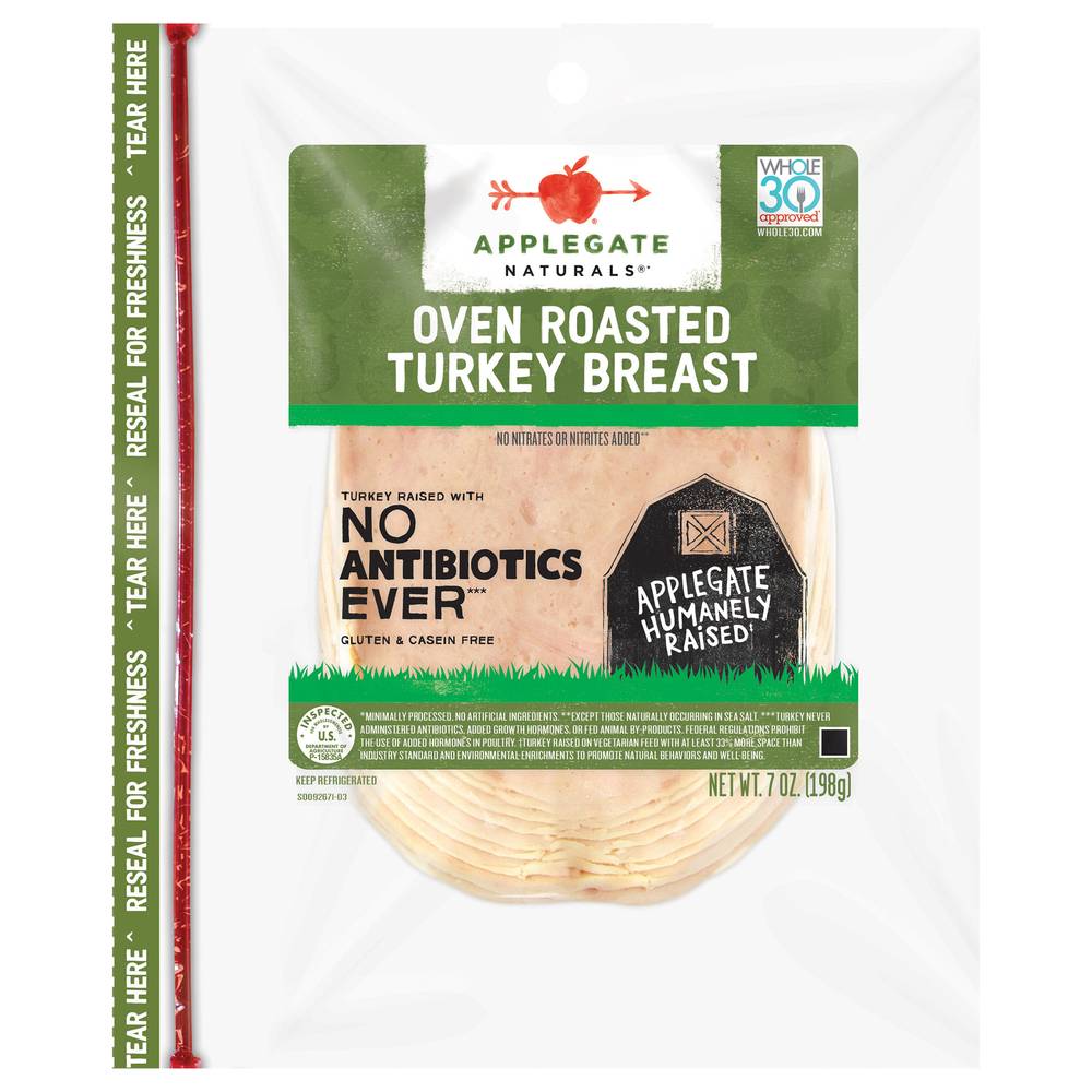 Applegate Naturals Oven Roasted Turkey Breast