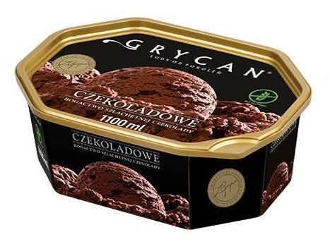 Lody Grycan Czekoladowe (1100 ml)