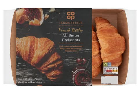 Co-op Irresistible All Butter Croissants 280G