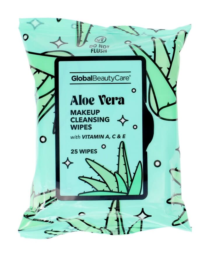 The Spathecary Aloe Vera Facial Cleansing Wipes (25 ct)