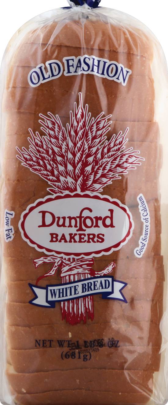 Dunford Bakers White Bread