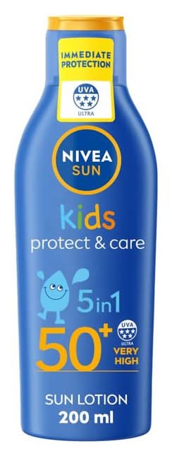 Nivea Kids Sunscream 50 spf 200ml (408736)