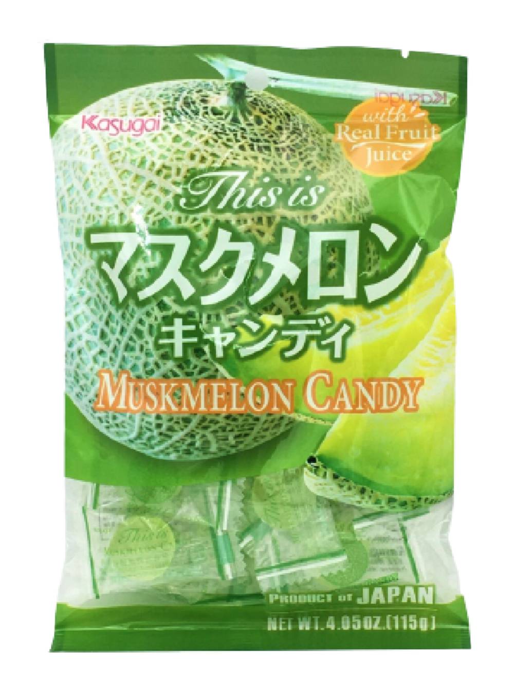 Kasugai Muskmelon, Candy (115g)