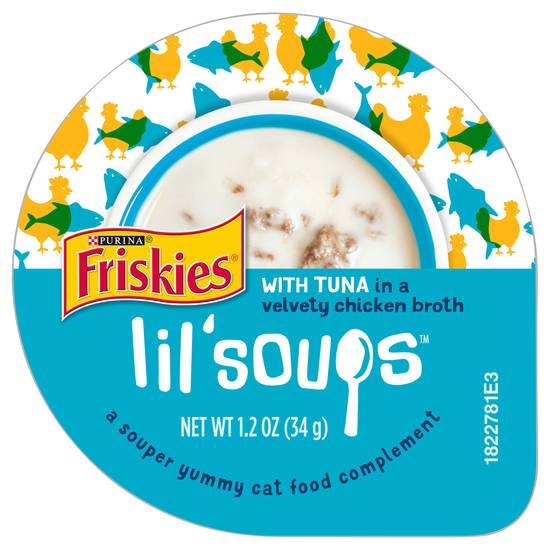 Friskies Lil' Soups Tuna in Chicken Broth Cat Food