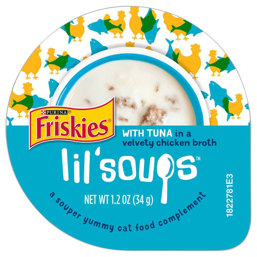 Friskies Lil' Soups Tuna in Chicken Broth Cat Food (1.2 oz)