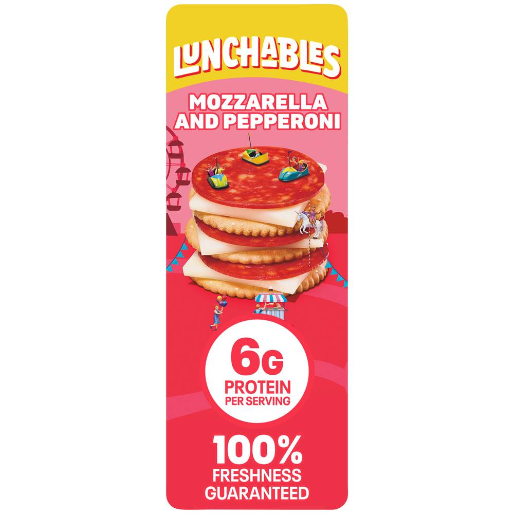 Lunchables Mozzarella Pepperoni Lunch Combinations Made With Chicken and Pork (1.3 oz)