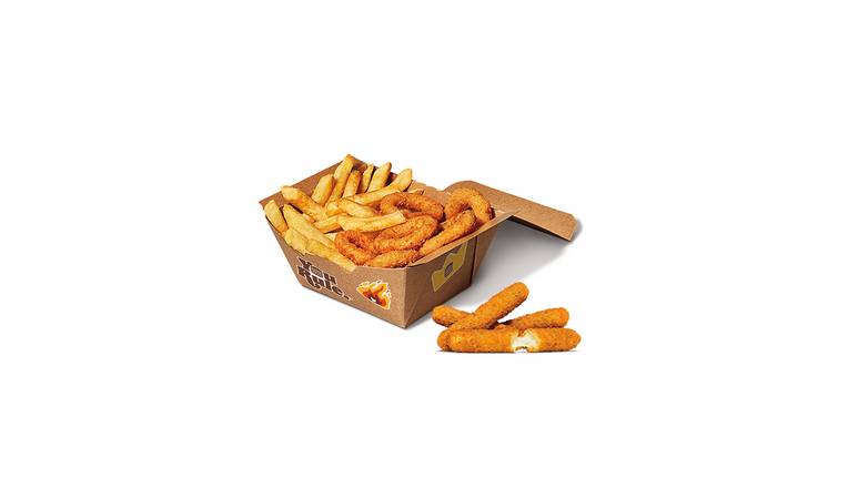Boîte collation Frites mozzarella
