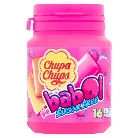 Chupa Chups Big Babol Sugar Free Bubble Gum (16 ct)