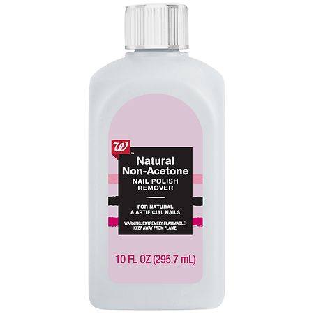 Walgreens Beauty Natural Nail Polish Remover - 10.0 fl oz