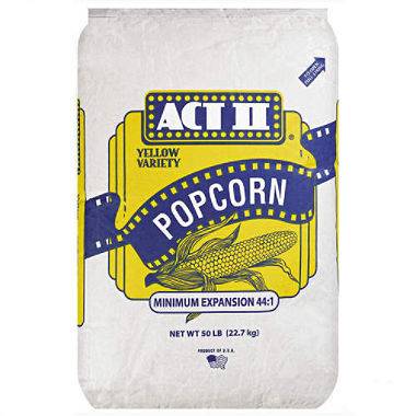 ACT II - Popcorn Kernels -  50 lbs (1 Unit per Case)