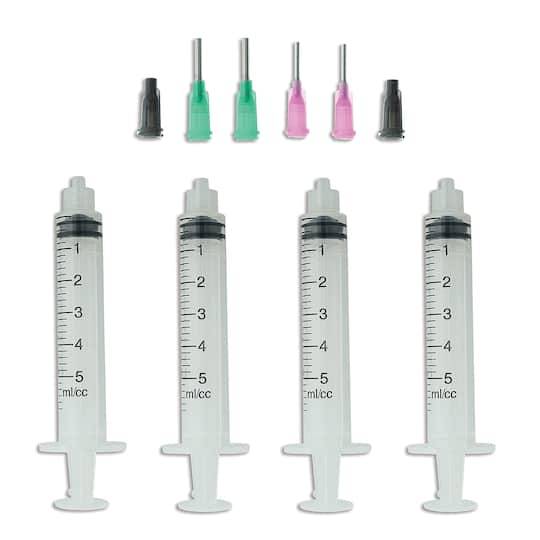 The Beadsmith Crystal Fx Thick Viscosity Glue Syringe & Tip Set