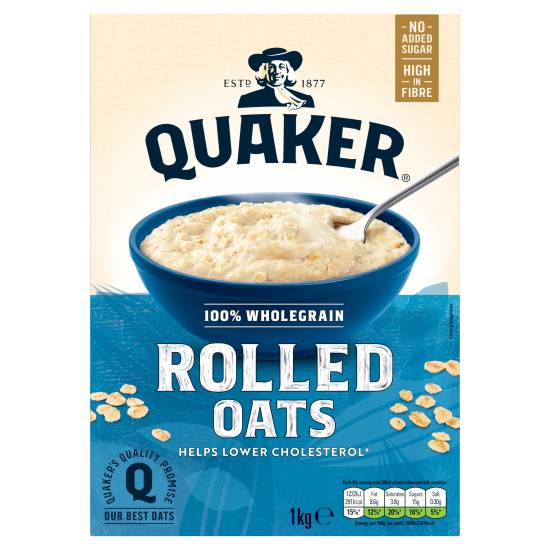 Quaker Rolled Porridge Oats 1kg