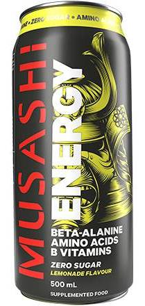 Musashi Energy Lemonade 500ml