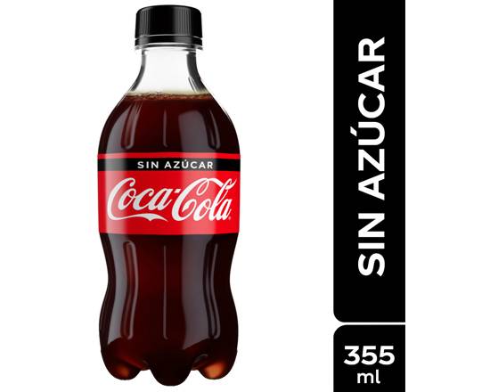 Coca Cola Sin Azúcar 355Ml