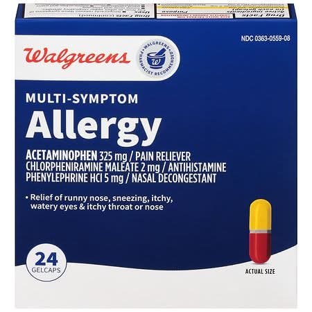 Walgreens Multi-Symptom Allergy Gelcaps (0.96 oz)