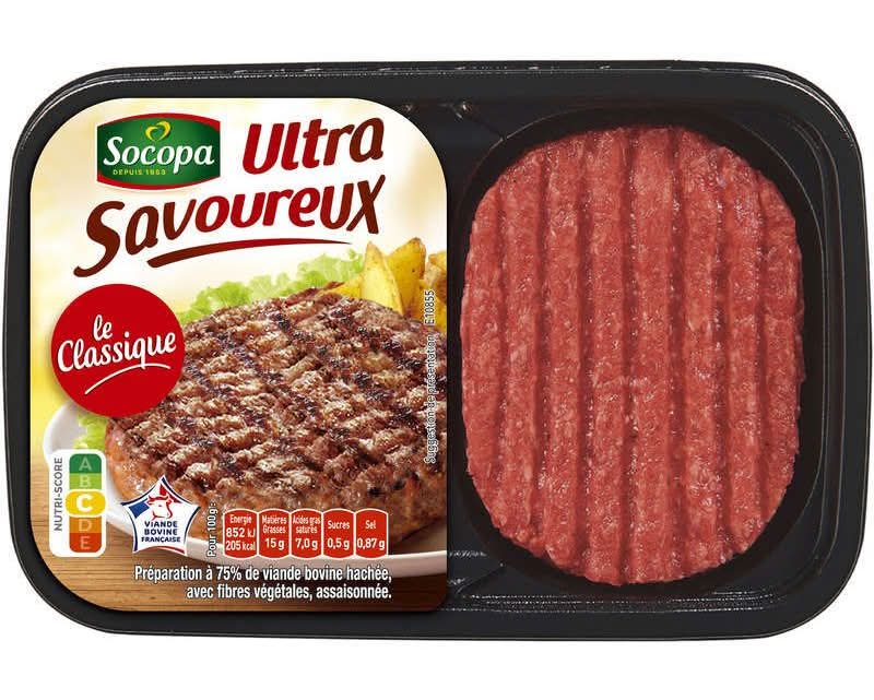 Socopa - Préparation à base de viande haché bovine (200g)