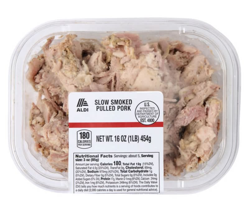 Aldi Slow Smoked Pulled Pork (16 oz)