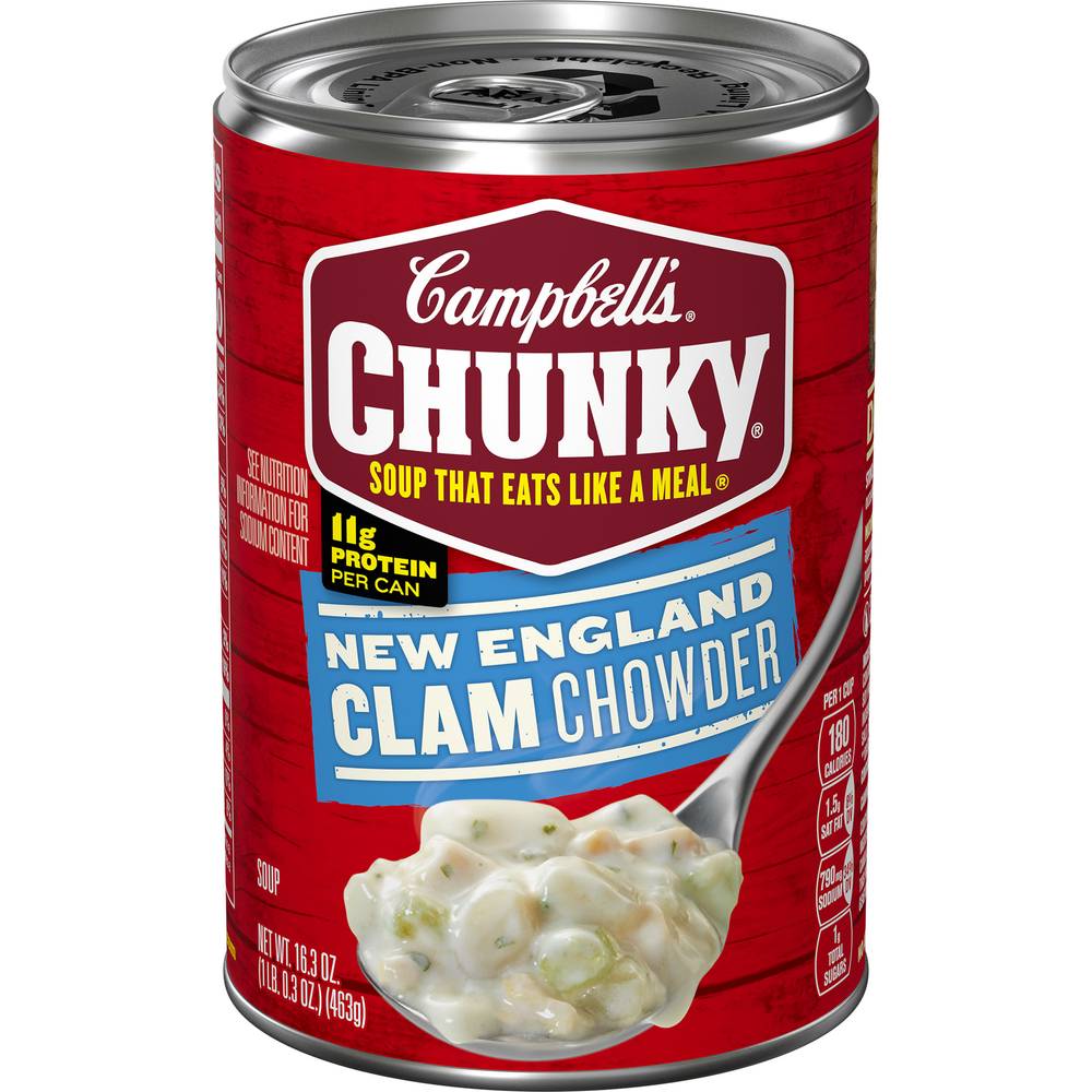 Campbell's Chunky New England Clam Chowder Soup