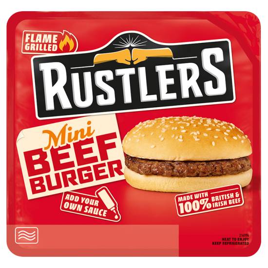 Rustlers Beef Burger (mini)
